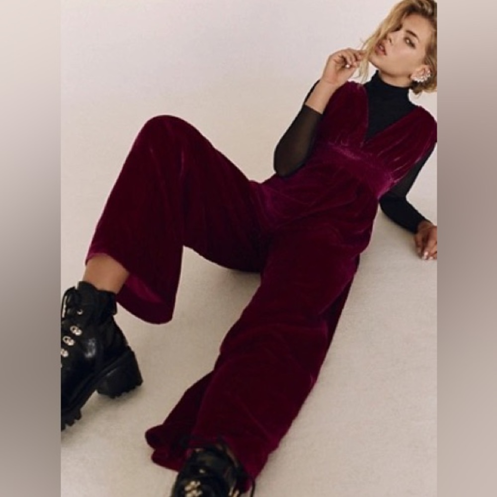 FP These Days Jumpsuit in Berry